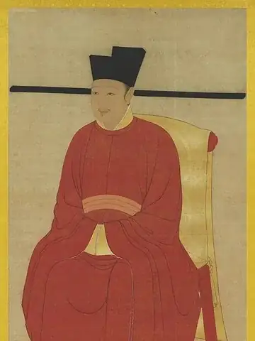 徽宗の肖像