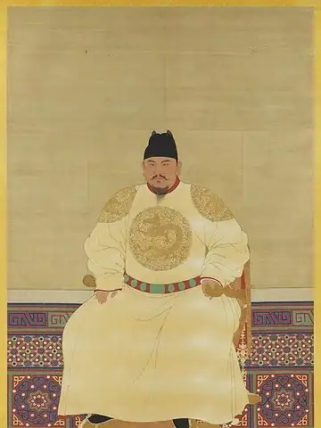 太祖・洪武帝の肖像