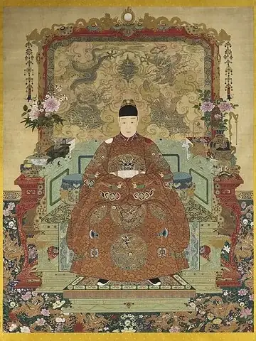 熹宗・天啓帝の肖像